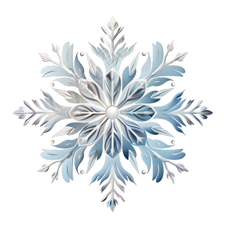 雪花创意设计插图