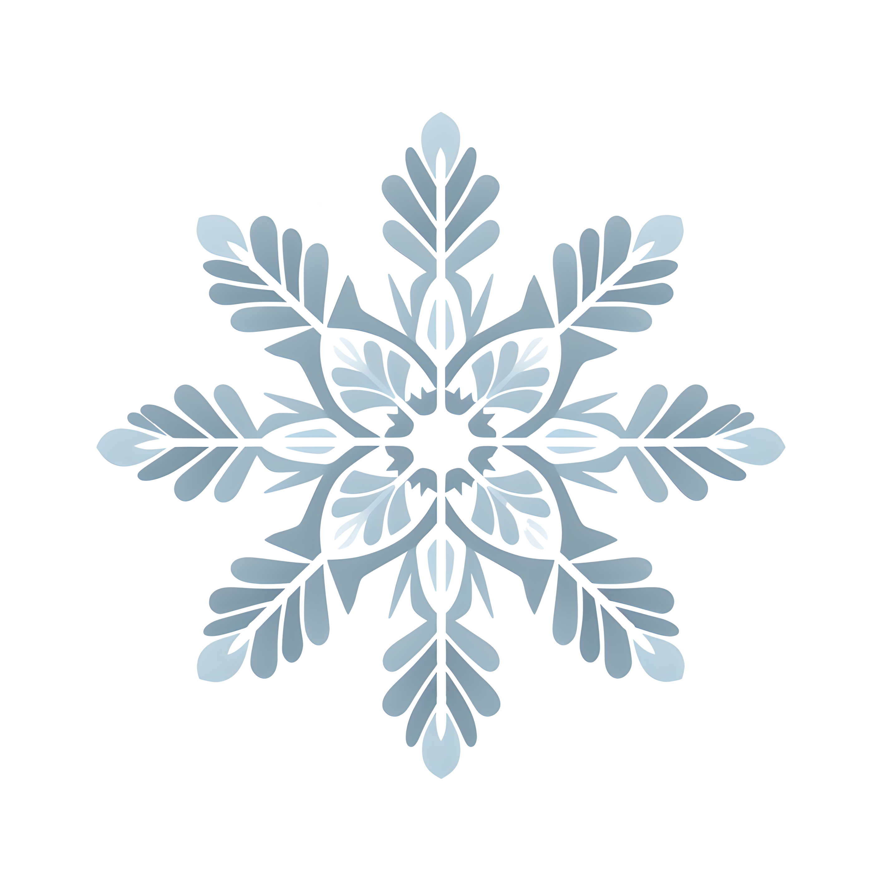 雪花商业设计元素