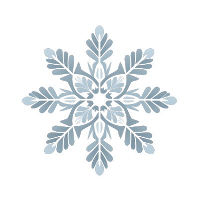 雪花商业设计元素