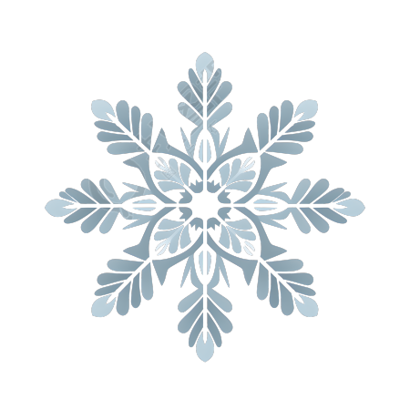 雪花商业设计元素