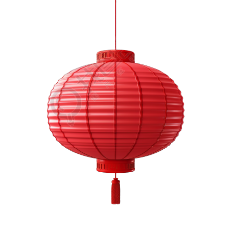 3D红灯笼商业设计元素