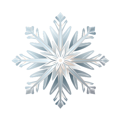 雪花矢量艺术插图