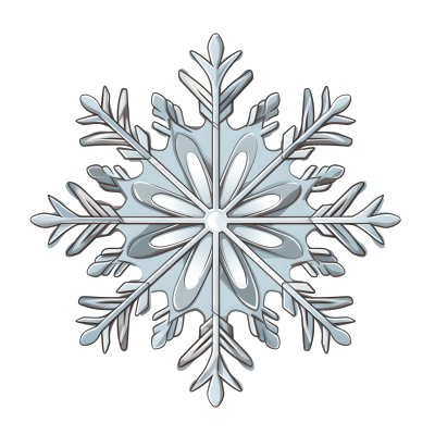 雪花矢量素材