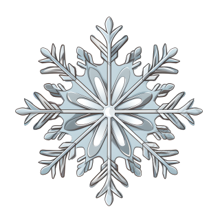 雪花矢量素材