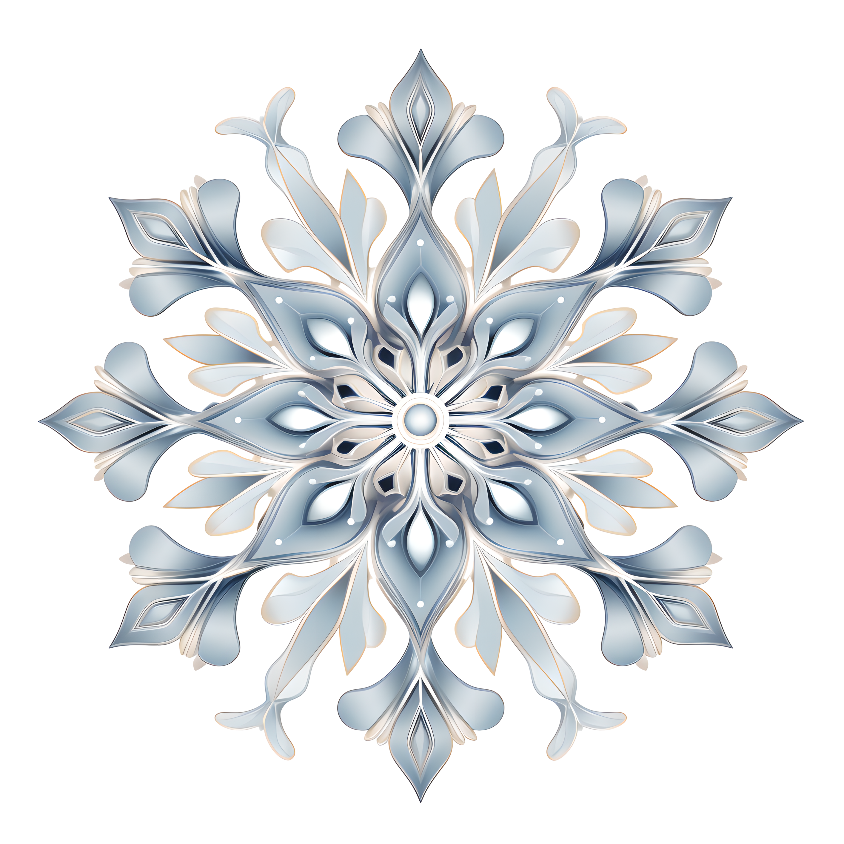 雪花柔和灰色调素材