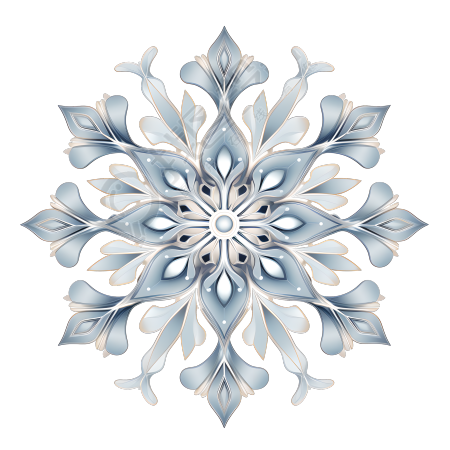 雪花柔和灰色调素材