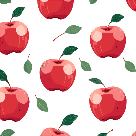 苹果装饰透明背景插画