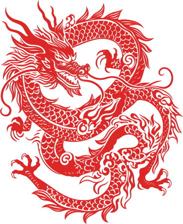 中国龙创意设计灵感插画