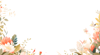 植物花边插图