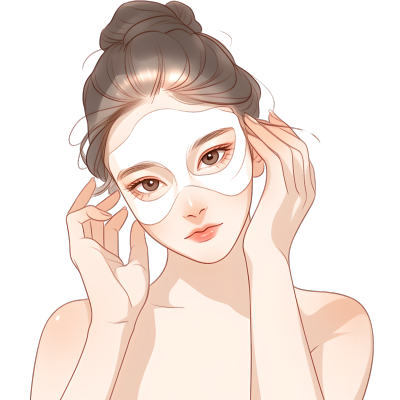 女性护肤创意设计元素