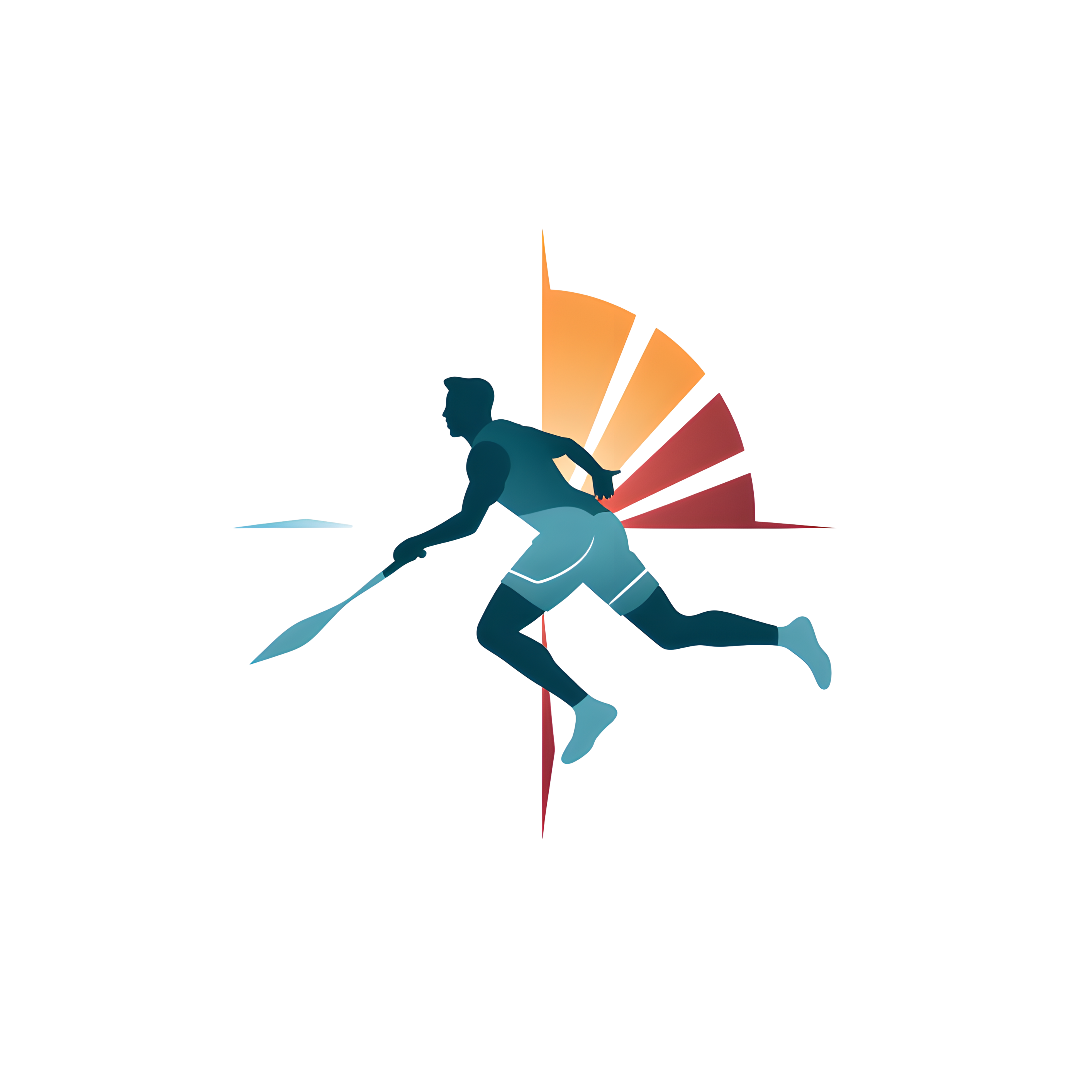 羽毛球图标插图元素