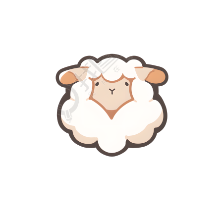 羊logo透明背景素材