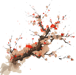 梅花图案PNG素材