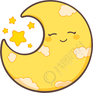 月亮高清创意设计元素