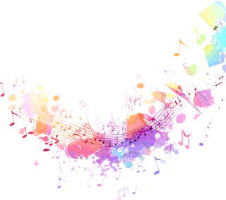 音乐节概念徽章高清素材
