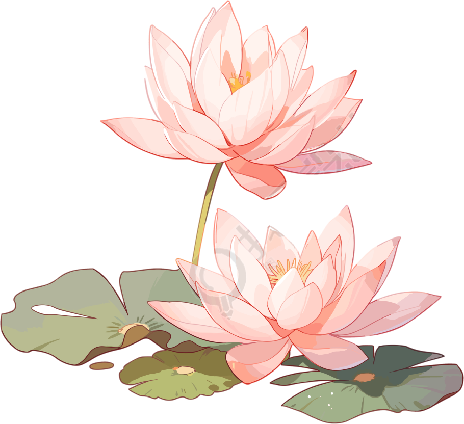 莲花高清图形设计元素