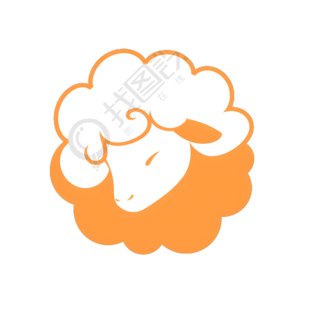 羊logo商业插画设计