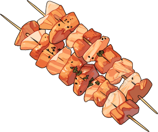 烧烤烤串商用插图