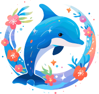 海豚透明背景设计素材