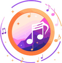 音乐节概念徽章创意设计插画