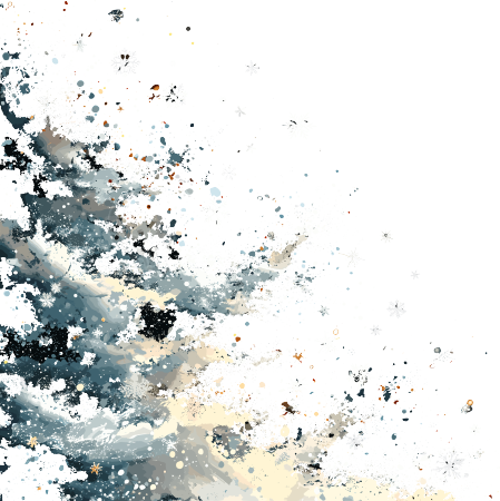 雪景创意插画