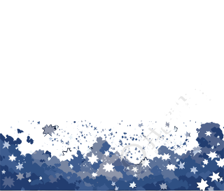 雪景雪花商业设计插图