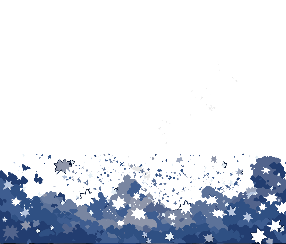 雪景雪花商业设计插图
