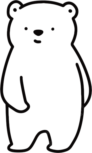 小熊简笔画