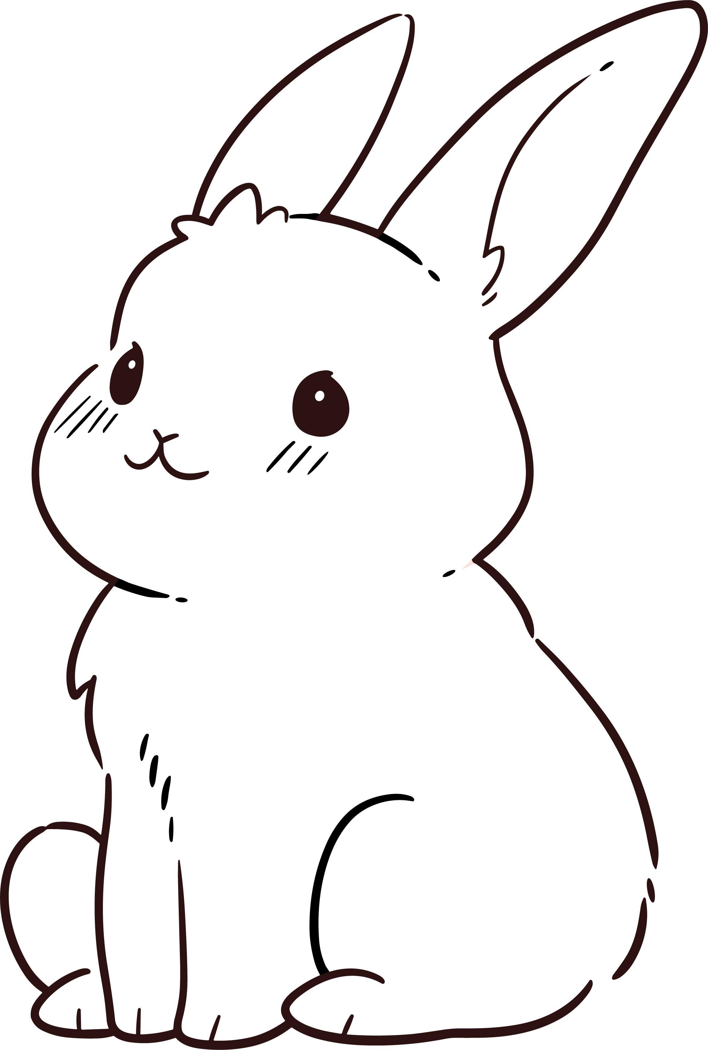 兔子简笔画