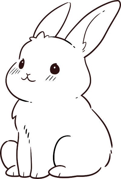 兔子简笔画