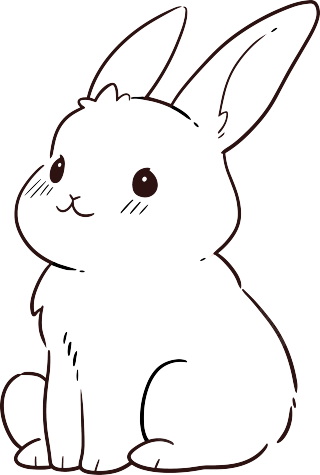 兔子简笔画