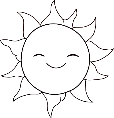 太阳简笔画