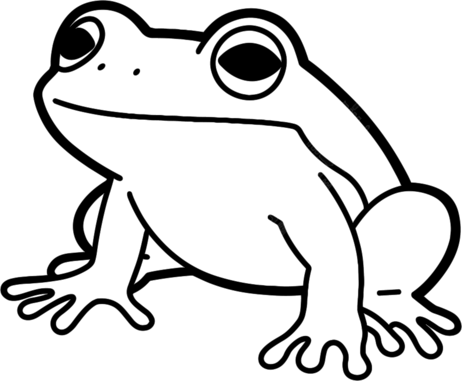 青蛙简笔画