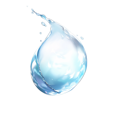 水滴素材设计插图