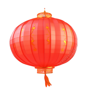 3D红灯笼中式插图