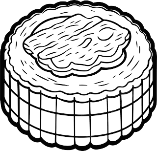 月饼图片简笔画