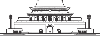 国庆节简笔画