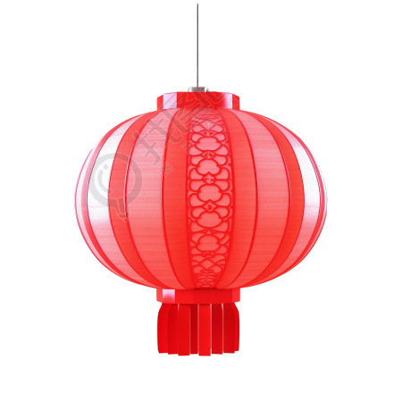 3D红灯笼简约素材