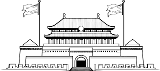 国庆节手抄报简笔画