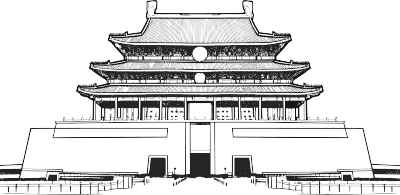 天安门简笔画