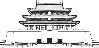 天安门简笔画