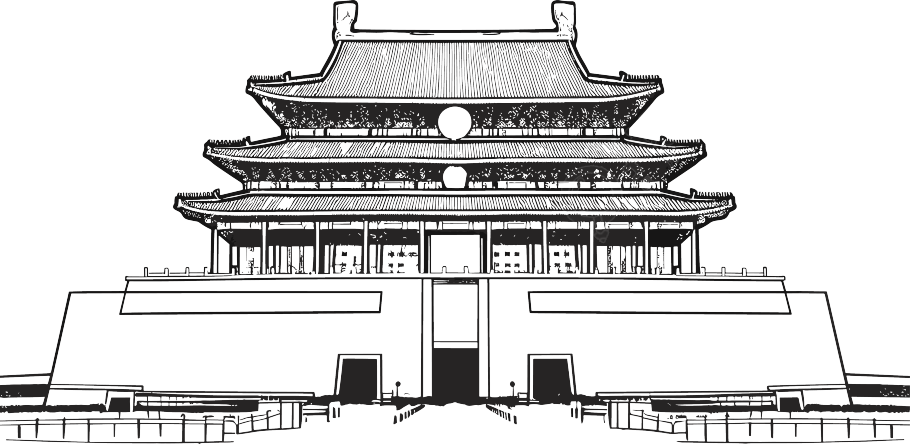 天安门简笔画
