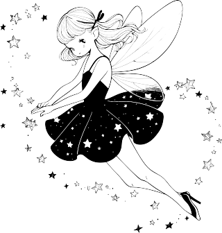 十二星座仙女简笔画