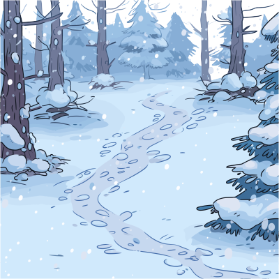 雪景商业使用插图
