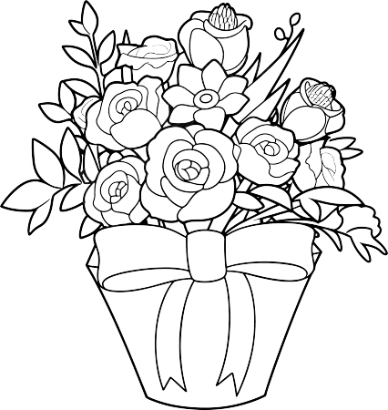 三八妇女节简笔画彩色