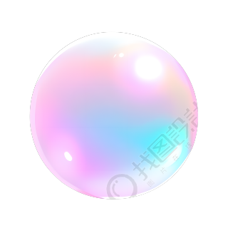 泡泡简洁插图素材
