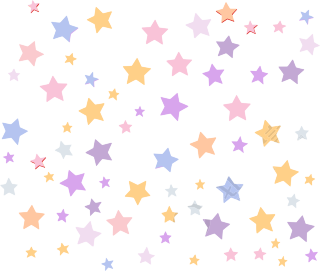 星星背景插画素材