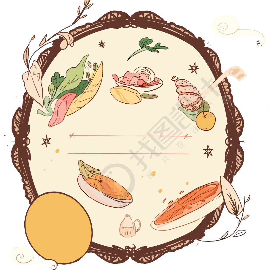 餐牌高清质量插图
