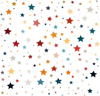 星星背景插画设计