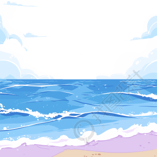 卡通海洋PNG图形素材